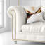 Dynamic Golden Waves - Coussin imprimé abstrait-29366529-89823914