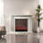Ivory Landscape Electric Fireplace-108072227