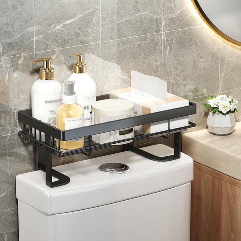 Metal Adhesive Over The Toilet Storage