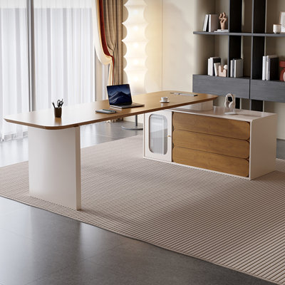 70.87"modern minimalist desk
