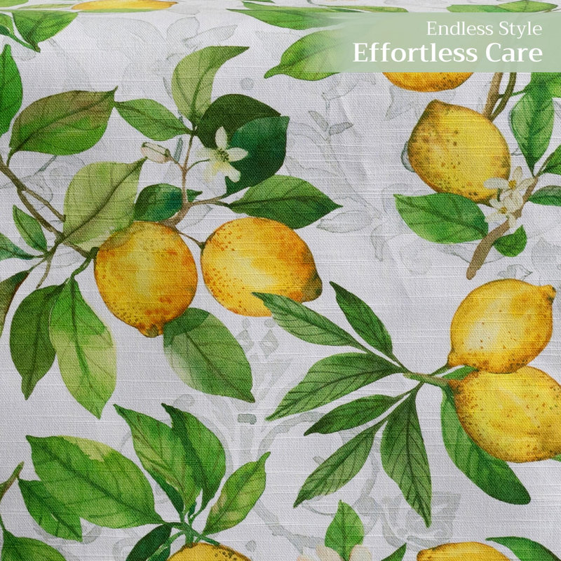 Maison d' Hermine Table Runner 100% Cotton Double Layer Table Runners 72 inches Long Decorative for Home Kitchen Dining Valentines Day Decorations Spring Summer (Cedrat, 14.5" x 72")