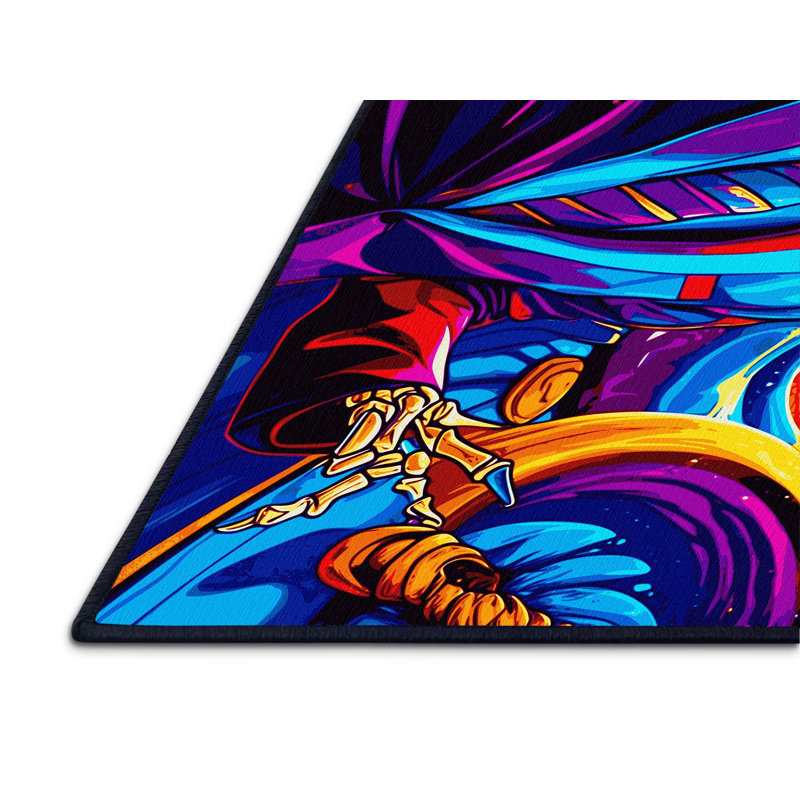 Cosmic Resonance Rug, Square 7'