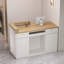 Bureau de réception contemporain en bois manufacturé Contemporary-129508118-129508119