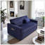 Canapé-lit futon, canapé-lit multifonctionnel en velours côtelé 3 en 1, dossier et oreillers réglables, canapé-lit convertible pour le salon, chambre à coucher-118043665
