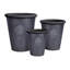 Rustic Style Rolled Rim Vase Planter-32389893-32389894
