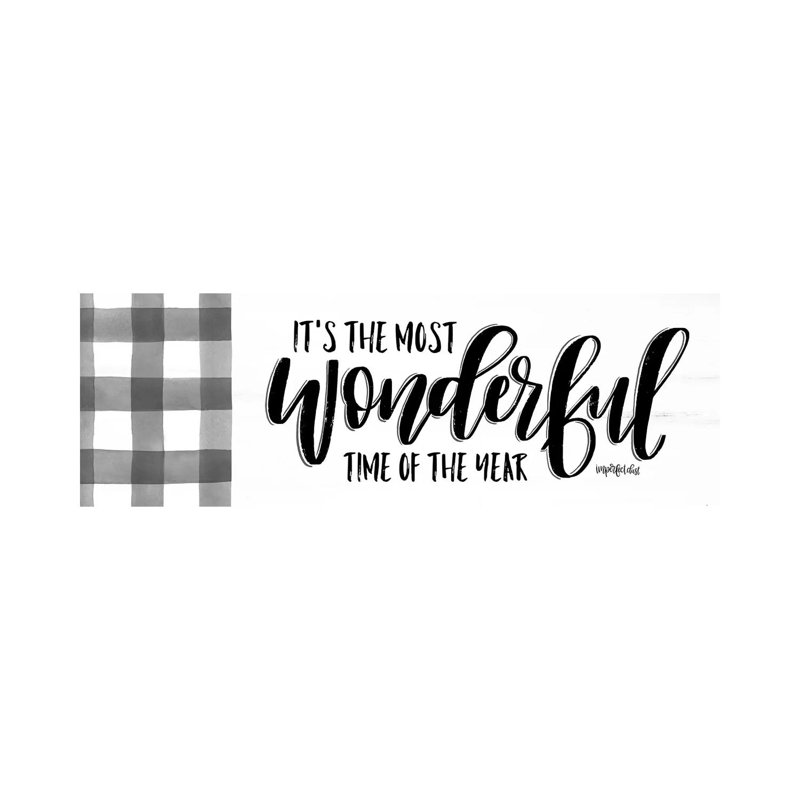 It's The Most Wonderful Time by Imperfect Dust - Wrapped Canvas Panoramic Painting, 121.92 cm H x 40.64 cm W x 3.175 cm D