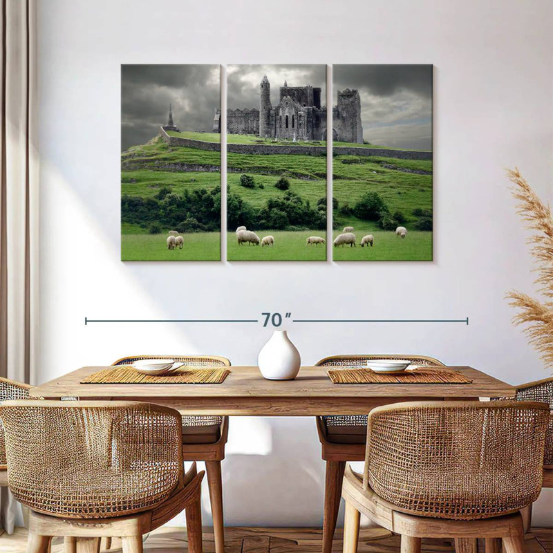Lilie Rock Of Cashel, 36" H x 57" W