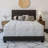 Boyd Sleep Napoli Faux Leather Fabric Upholstered Platform Bed Frame w/Adjustable Headboard, no Noise Strong Wood Slat Support, Box Spring/Foundation Required, Easy Effortless Assembly,-286816233-286816235