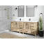 Ensemble de meuble-lavabo double 84 po Malibu-76046532