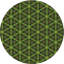 Tapis 100% lavable à la machine 2766-GRN-72303400