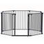 Barrière de sécurité réglable 150 "pour animaux de compagnie, enfants et foyer Garth