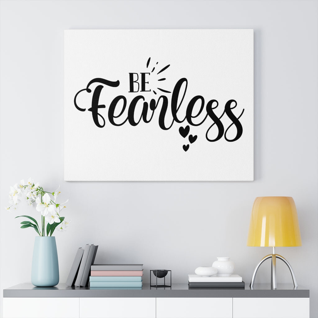 Be Fearless - Christian Quote | Art Board Print