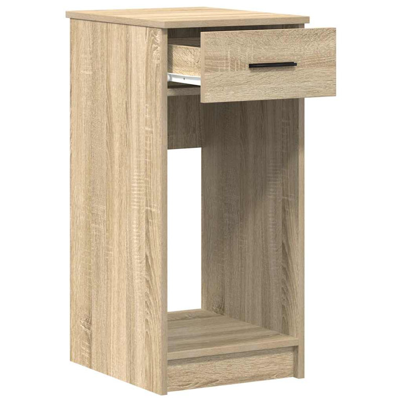 Brezina Manufactured Wood Computer Tower Stand, Sonoma Oak