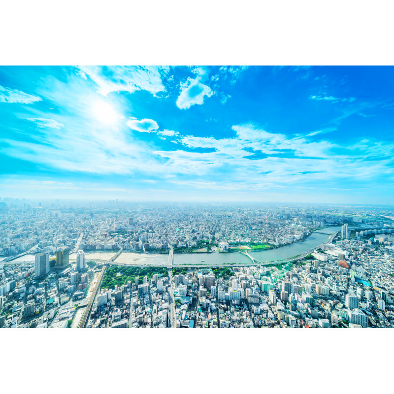 Herold City Urban Skyline - Wrapped Canvas Print, 20cm H x 30cm W x 3.8cm D