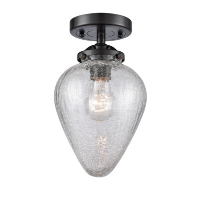 Plafonnier semi-encastré 1 lumière 6,5 po Shauna