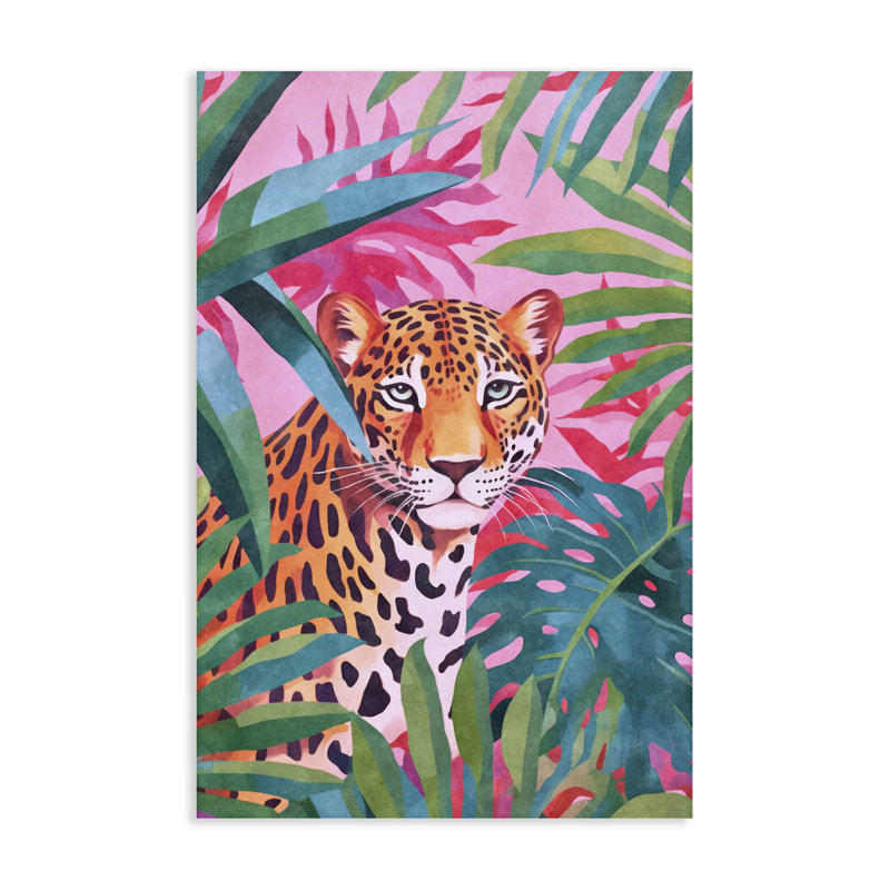 «Wild At Heart Leopard» par Andrea Haase, H 30 po x l 20 po