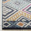 Tapis bleu marine / ivoire Allard Ikat-1461443487