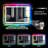 Maureene Dimmable  RGB LED Bathroom Mirror with Lights-627326841