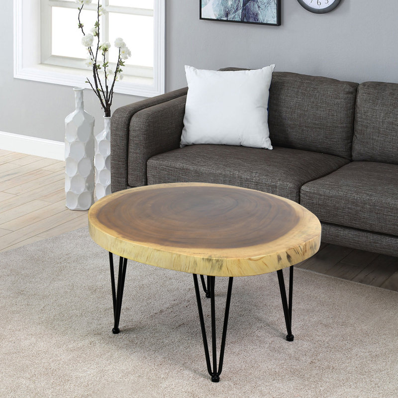 Bathampton Solid Wood Top Coffee Table