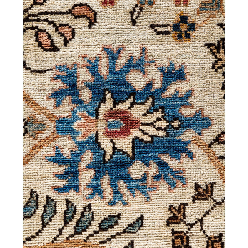 Serapi One-of-a-Kind 7' 11" X 10' 0" Hand Knotted Area Rug
