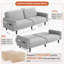 3-Seater Sofa Bed With Adjustable Backrest-1421238470