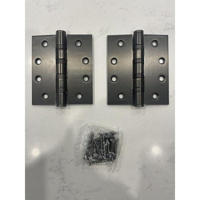 Paire de charnières de porte invisibles / dissimulées H 10 po x l 8,9 po
