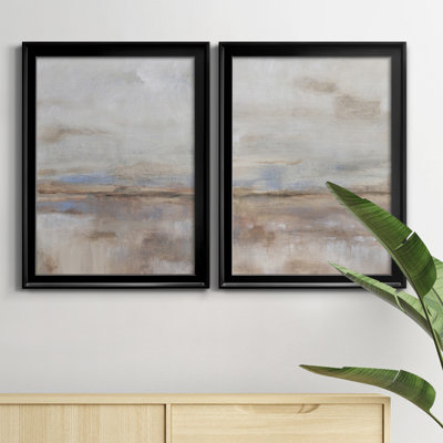 " Overcast Day I " 2 - Pieces Painting Print