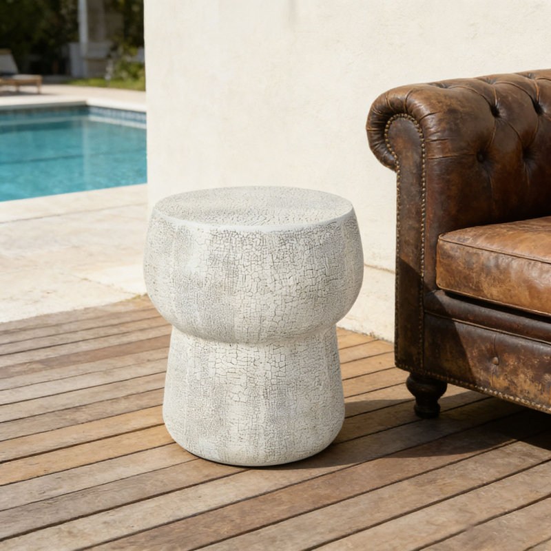 Table d'extérieur en béton pour l'extérieur