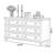 White Solid Wood Accent Cabinet-267243646