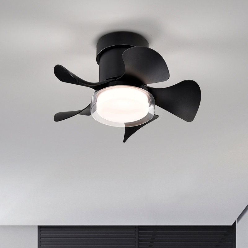 Ventilateur de plafond à DEL 21 po, Noir