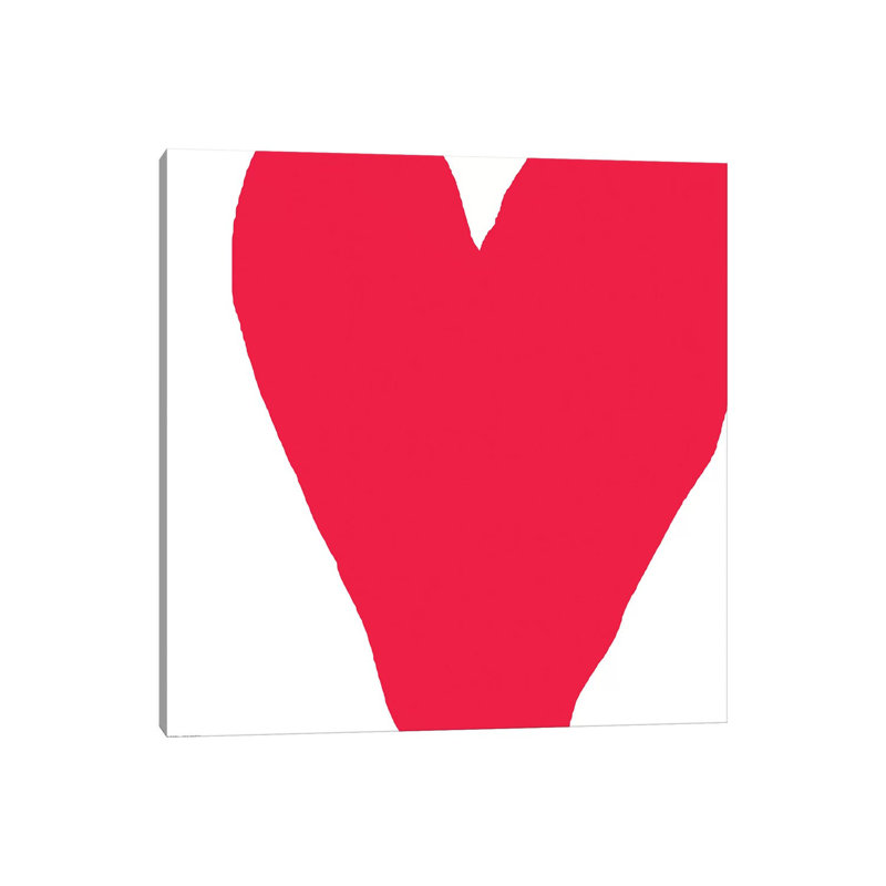 Love 1 Piece Wrapped Canvas Wall Art, 30.48cm H x 30.48cm W x 1.905cm W