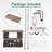 Single-Hole Single-handle Bathroom Faucet with Drain Assembly-61744972