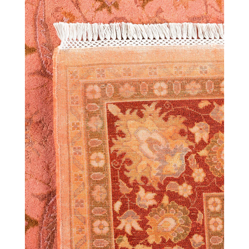 Fine Vibrance One-of-a-Kind 6' 3" X 9' 4" Hand Knotted Area Rug