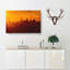 Downtown Los Angeles At Sunset - Wrapped Canvas Painting-56655688