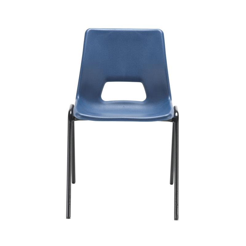 Canalou Armless Stacking Chair, Blue