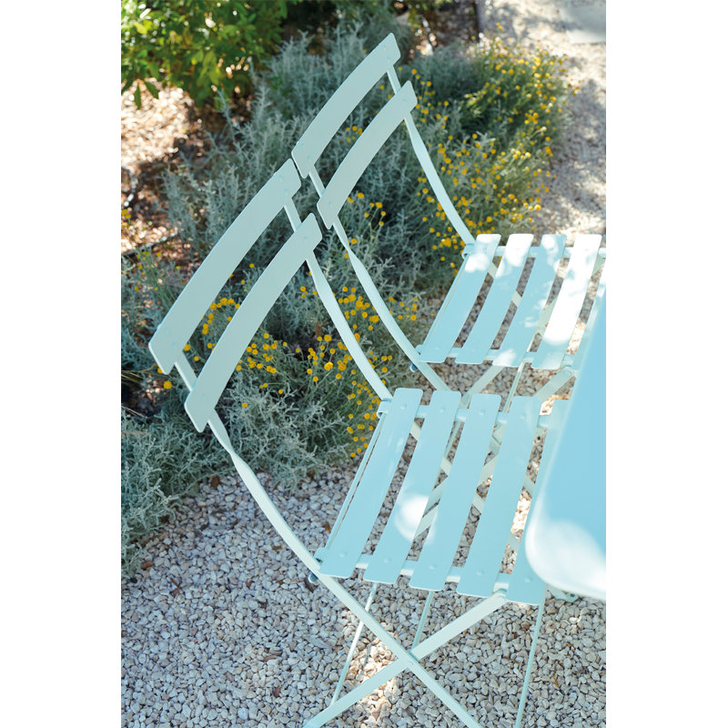 Bistro Outdoor, Ice Mint, 32.5" H x 15" W x 16.5" D