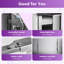 50” Pet Grooming Tub Dog Bathtub Stainless Steel