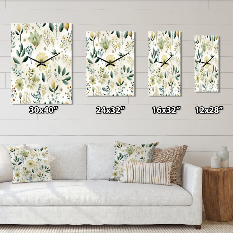 Horloge murale Jashawna - Bohemian & Eclectic, Grand