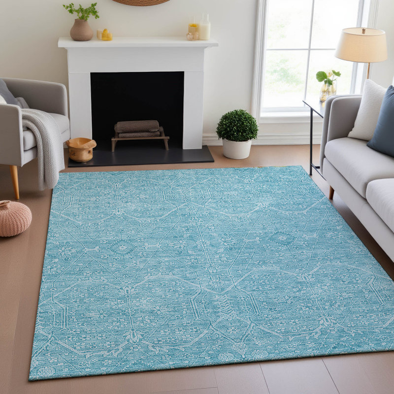 Tapis de qualité supérieure lavable à la machine Larock AMF1224, Rectangle 10 pi x 14 pi