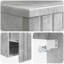Single Bathroom Vanity with Ceramic Basin-258093915