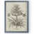 Toile avec cadre gris