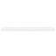 Ensemble de 2 tablettes murales modernes en MDF blanc lustré 31,5 x 3,5 x 1,2 po-128526567-128526563