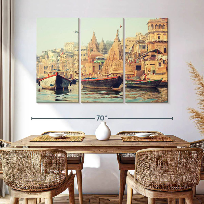 Sebbie Varanasi, 42" H x 65" W
