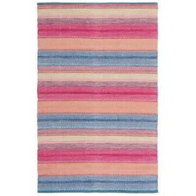 Tapis rayé en coton Montauk