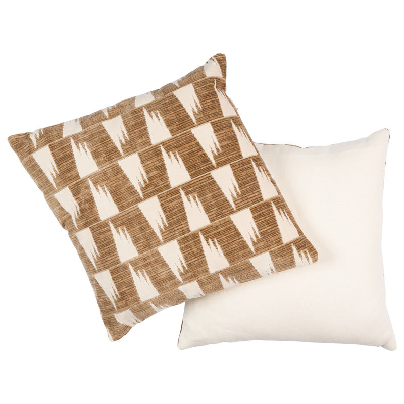 Schumacher x David Kaihoi Tutsi Pillow, 22" x 22"