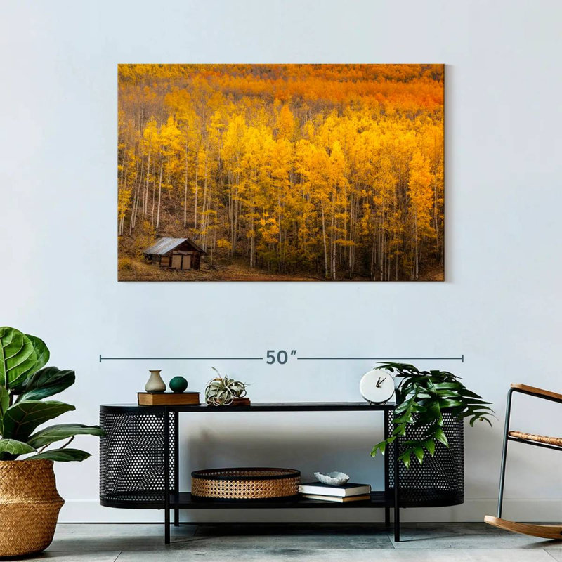 Alvord Aspen Forest Cabin, 30" H x 45" W
