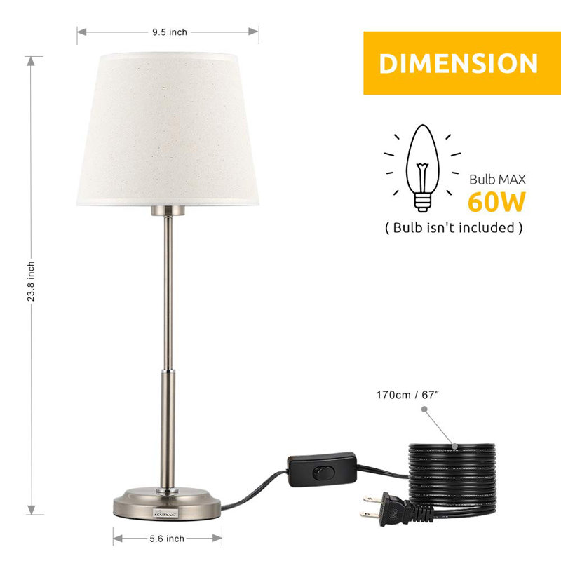 Metal Table Lamp