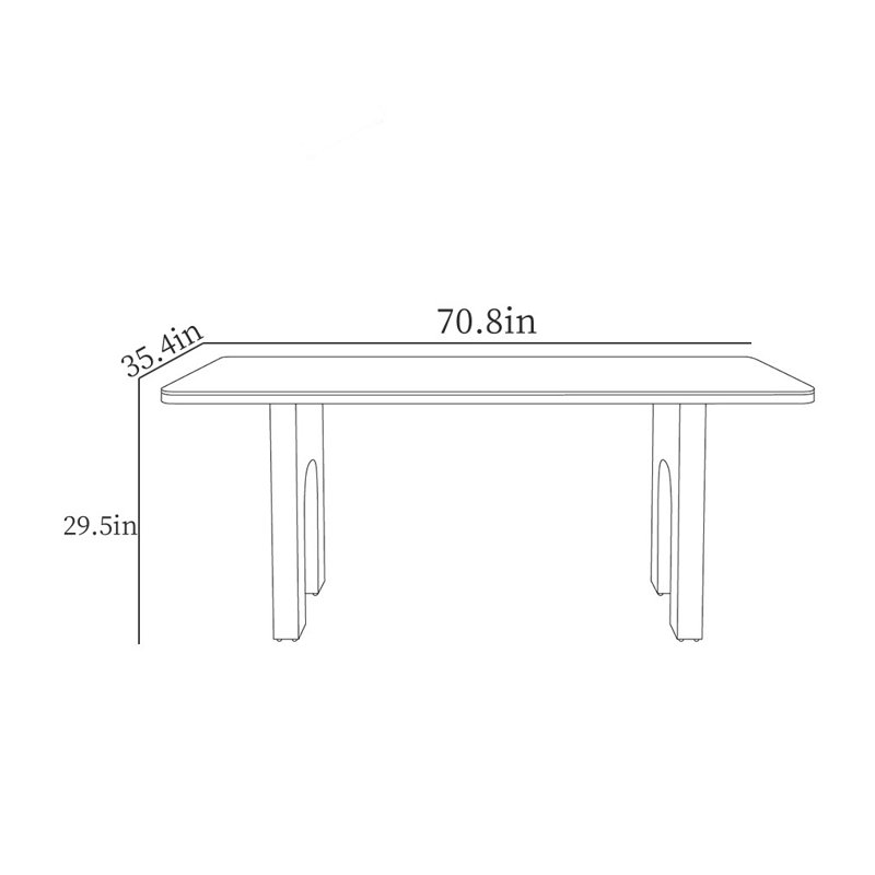 Rosito, 29.5"H x 70.8"L x 35.4"W