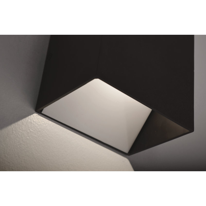 Plafonnier encastré 1 lumière Erebus, Noir