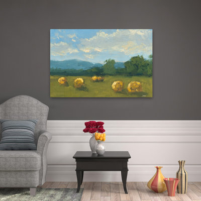 Farmhouse / Country Pastoral Hay Bales
